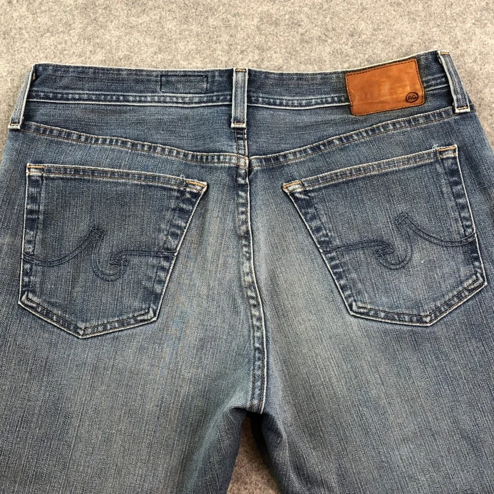 AG THE EVERETT Mens Jeans 34x30 Blue Slim Straight Fit Premium Designer
